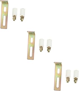 OSALADI 3pcs Sliding Guide Rollers Boat Trailer Rollers Post Bracket Guide Roller Gate Post Roller Track