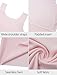FEOYA Girls Tank Top with Shelf Bras Cotton Sleeveless Camisole Padded Lightweight Tank Top Breathable Comfortable Training Camisole Bra for Teenage Girls Age 9-10 2Pack