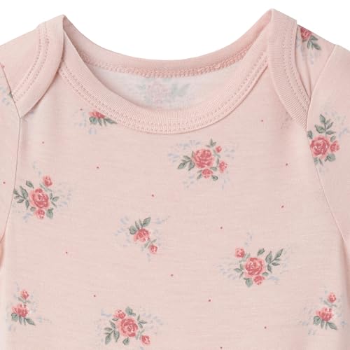 Modern Moments by Gerber baby-girls Viscose 4-pack Short-sleeve Bodysuit & Pant Set4