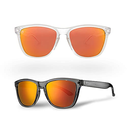 Woosh Polarized Sunglasses for Men and Women - Lightweight Unisex Sun Glasses with UV Protection for...