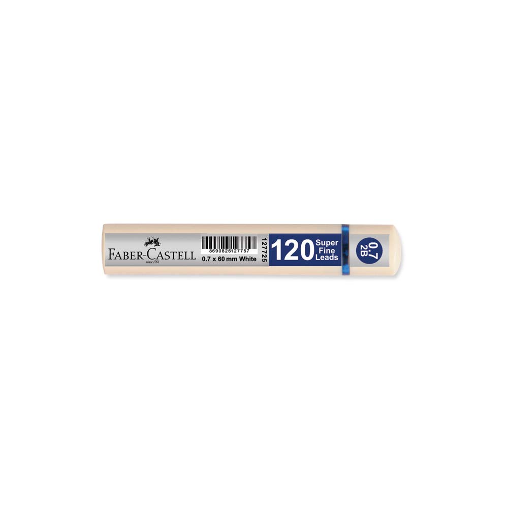 Faber-Castell 5090127725000 Grip Min 0.7 2b 60mm, 120'li Beyaz Tüp