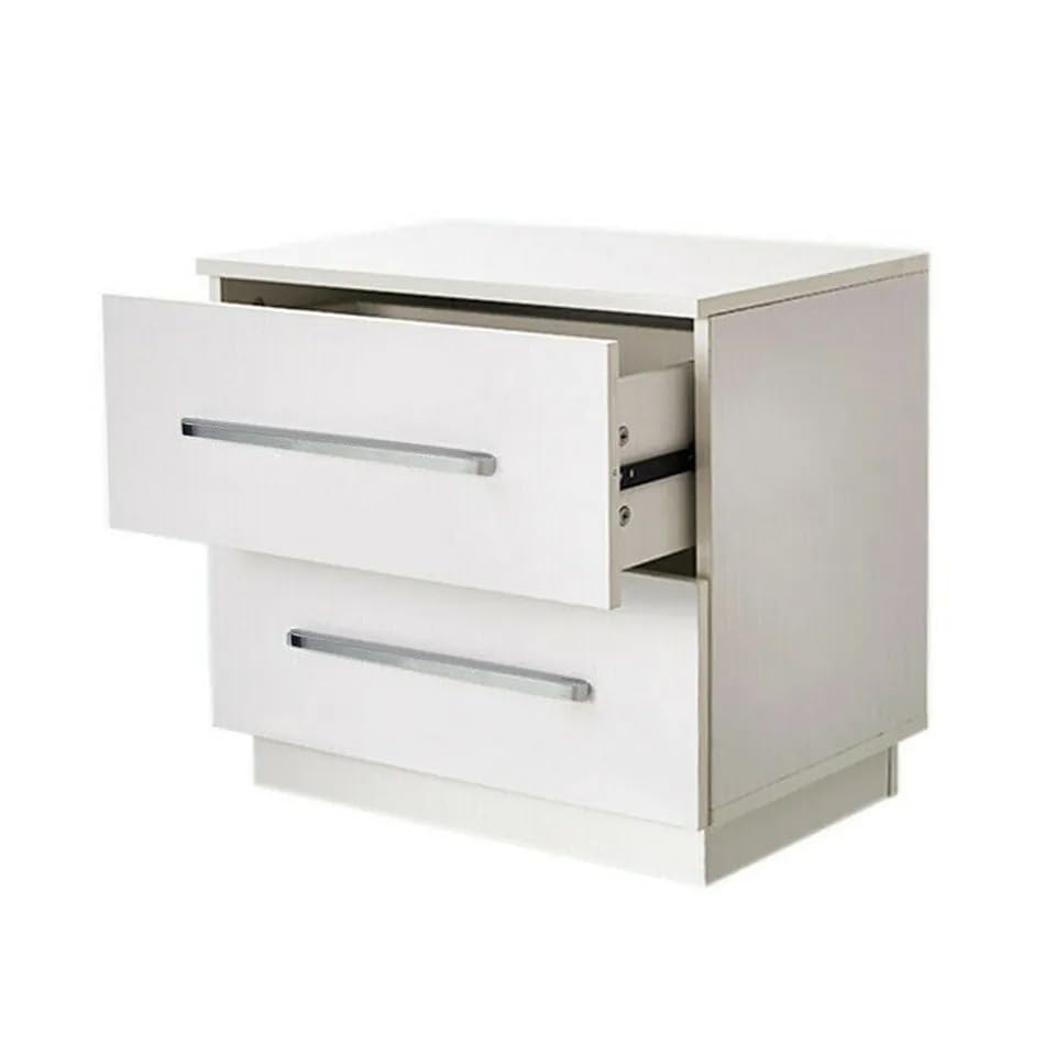 Mesitas de Noche Dormitorio Blancas Marca RHRYTCH