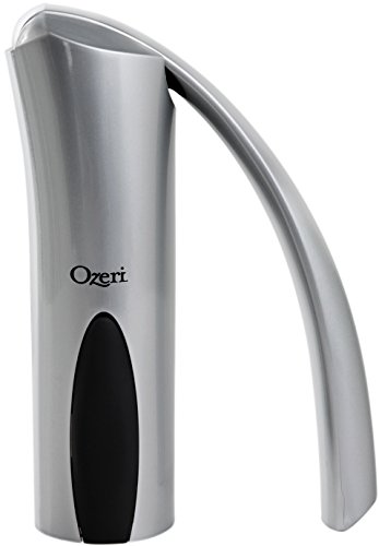Ozeri Regalia Corkscrew Wine Opener, Silver