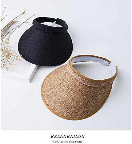 Empty top Sun hat Women's Summer face Covering Versatile Beach Eaves Seaside Outdoor Sun Protection hat