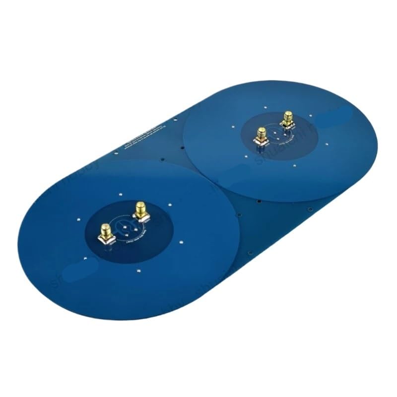 Antenne réceptrice Patch Triple Alimentation polarisée Circulaire