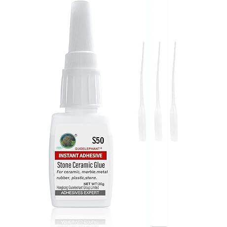 Versatile Stone Glue for Restoration and Production of Ceramic, Metal, Marble, and More