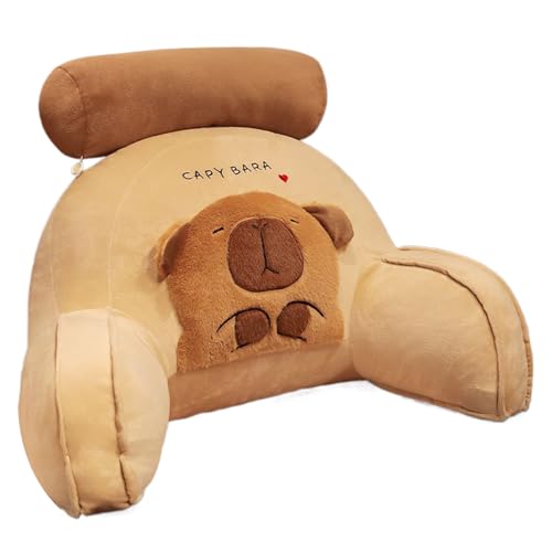Coussin Capybara de repos interactif pour lire au lit confortablement - 2