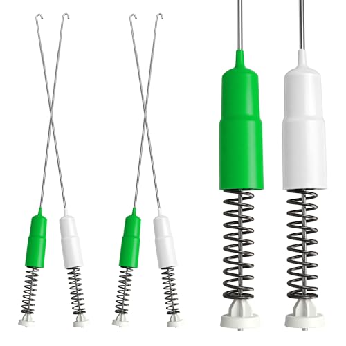WH16X26910 WH16X26911 Washer Suspension Rods Compatible with G.E GTW335ASN1WW GTW335ASN2WW GTW585BSV0WS GTW585BSV2WS GTW460ASJ4WW Replaces WH16X24144 WH16X24145 AP6287023 AP6286937 Suspension Rods