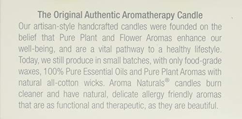 Aroma Naturals Votive Candles Essential Oil Orange Scented, Lavender And Tangerine, 6 Count #TOP6