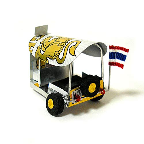 Amazon.co.jp: アルミ缶のトゥクトゥク 7cm SHINGHA 置物 タイの