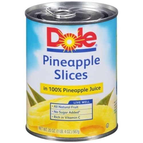Pineapple Slices In 100% Pineapple Juice (Pack of 2)