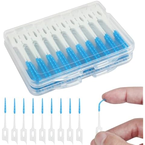 IKR 100 Pieces Interdental Brushes for Oral Cleaning Cover