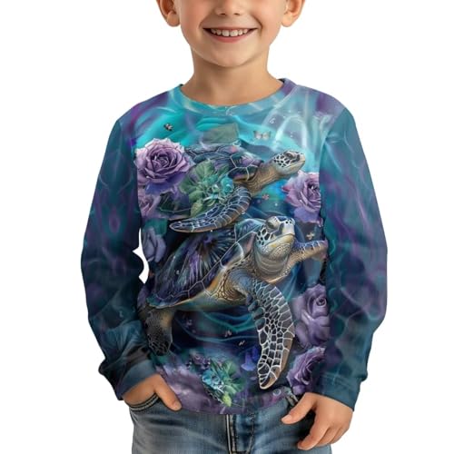 Image of Uourmeti Teens Girls Long Sleeve T Shirts Fall Outfits Boys Active Sportswear Running Tops
