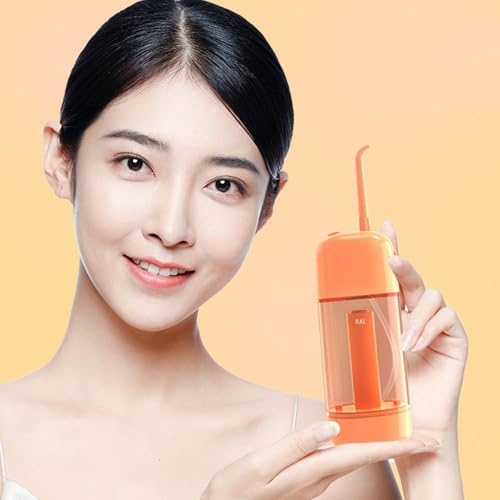 Tragbarer Wasserflosser | Multifunktionale Munddusche mit elektrischem Draht, wasserdicht, für Zähne und Zahnfleischreinigung, 90 ml, wiederaufladbarer Wasserdraht für Zähne und Wasserflosser – Bild 8