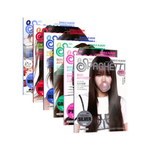 ルセラピーム LE SSERAFIM Spaghetti [Compact ver.] 1st Single Album [韓国盤] (6 ver. SET)のサムネイル