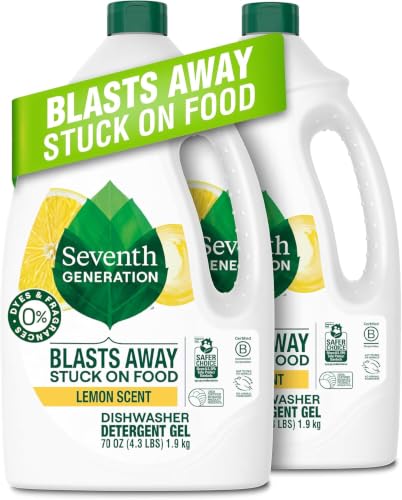 Seventh Generation, Dishwasher Detergent Gel...