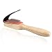 Monkeybrother Unisex Wooden Suede Sole Wire Shoe Brush Cleaner /Cleaning Brush for Dance Shoes