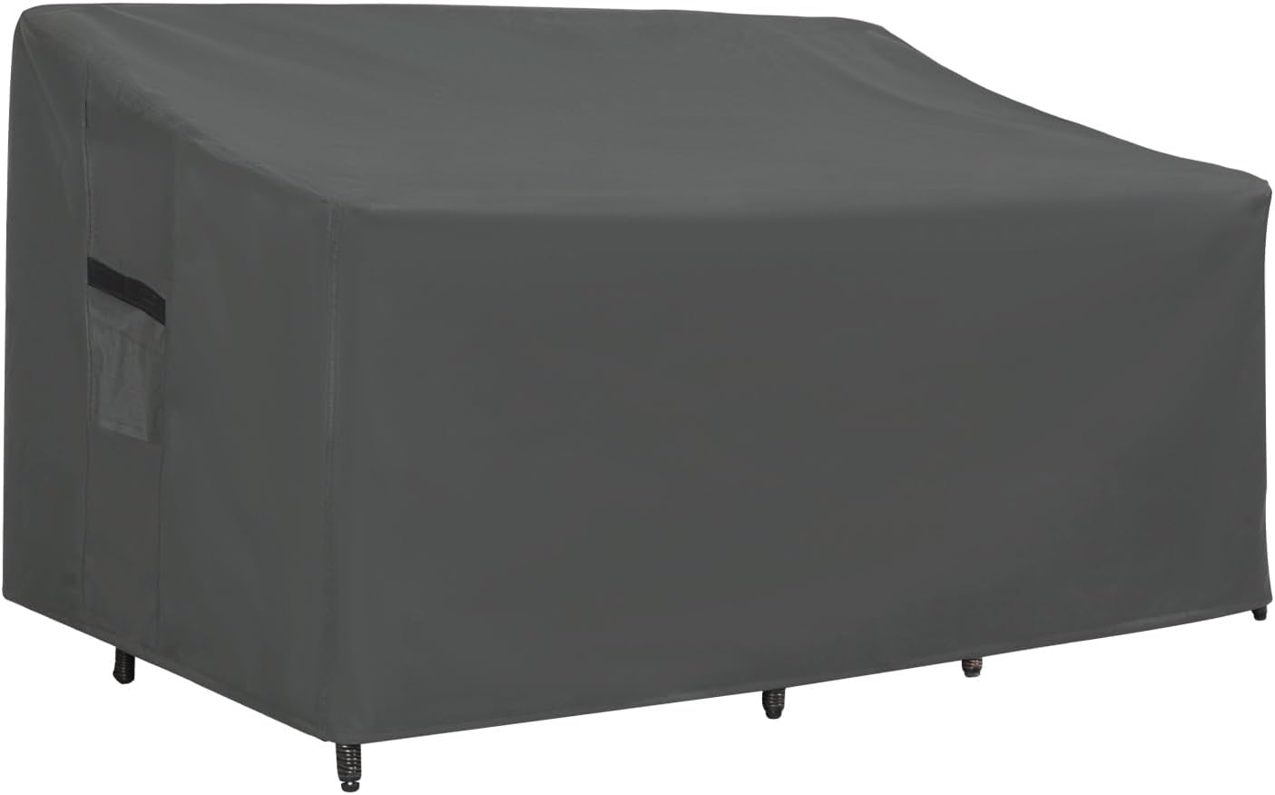 ABCCANOPY Sofa Cover Heavy Duty Sofa Cover Universal Sofa Cover Outdoor Furniture Sets Waterproof and Dustproof Protective Cover for Large Furniture 88x33x33x25 inches Grey