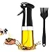 Pukitt Spruzzino per Olio 200ml Nebulizzatore Olio da Cucina Olio Spray Aceto/Olive Spruzzatore Oil Sprayer Dispenser per BBQ, Spray Olio Cucina con Spazzole