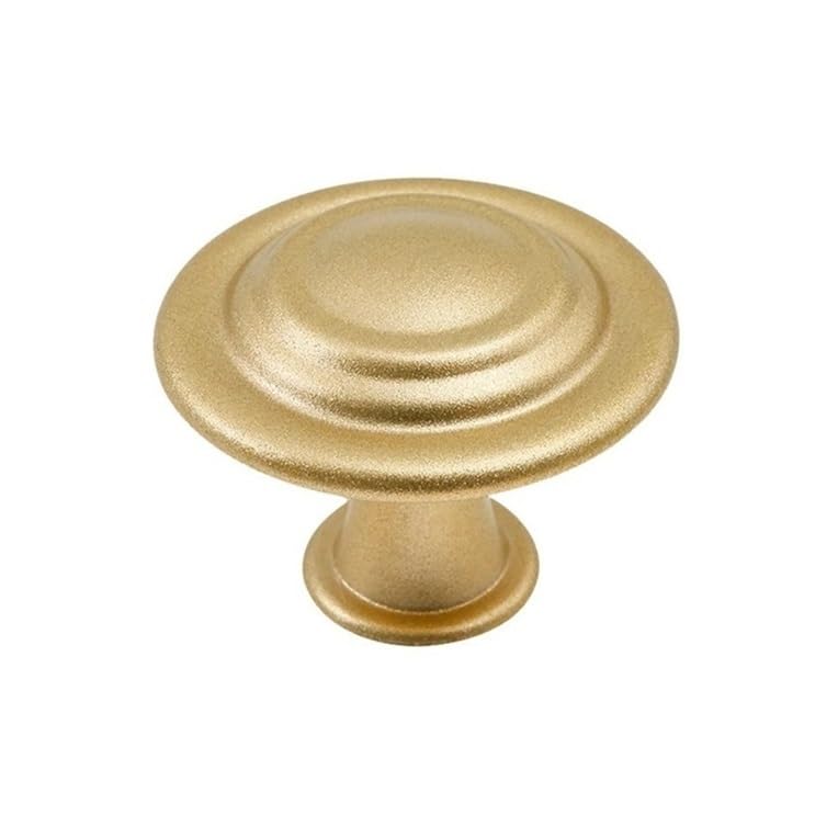 Boutons de tiroir meuble cuisine armoire commode alliage zinc or noir x22