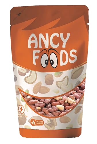 Image of Ancy Peanut Roasted & Salted 250 Grams - Crunchy and Vegan-Friendly Salted Peanut Snack for Weight Loss | Healthy Choice by Every Mom | Beat Your Craving Or Hunger With Tasty Protein-Rich Roasted Moongfali, Good For All Learning Kids, Fitness Enthusiasts & Office Hardworkers | High Quality Roasted and Salted Peanuts | Roasted Peanut Kernels | Roasted and Salted Singdana