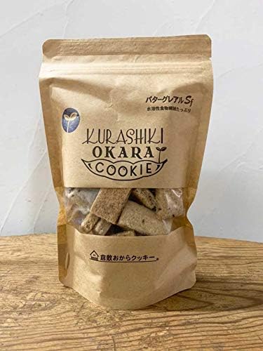 Amazon バターグレアル 1袋 160g 倉敷おからクッキー たんぱく質 食物繊維たっぷりの国産大豆生おから 10種類の穀物を配合した栄養たっぷりのバター仕様クッキー 倉敷おからクッキー ビスケット クッキー 通販