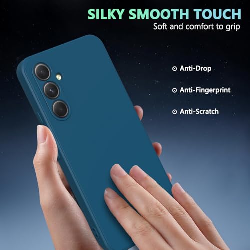 Image of for Samsung Galaxy A24 Case Dark Blue, Scratch Resistant with Soft Touch, Slim Thin Phone Cover for Samsung Galaxy A24