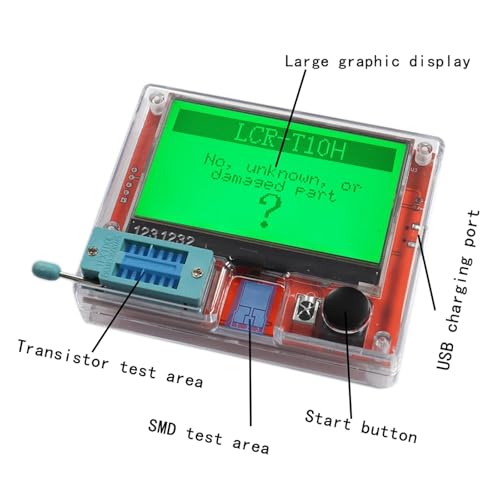 Multimètre LCR-T10H testeur diode triode capacité mesure ESR