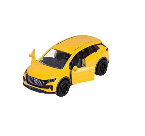 Majorette Premium Cars Audi Q4 e-tron, giallo, 212053052Q34