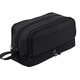 Estuche para Lápices de gran Capacidad, Estuche para Lápices de Doble Ventana y Doble capa, Estuche Multifuncional para...