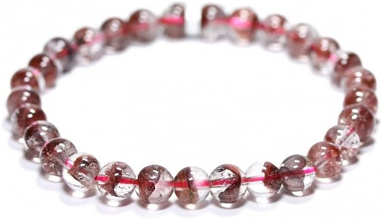 石流通センター】 【ブレスレット】 レッドファントムクォーツ (3A