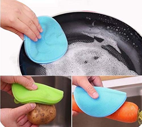 See full amazon price history chart for MosQuick® Set of 3 Silicone Wash Scrubber Premium Kitchen Accessories Items Non Scratch Dish Wash Cloth, Scrubber for Utensils Cleaning Supplies Vegetable Cleaner Perfect Home Cleaning Accessories MosQuick® Set of 3 Silicone Wash Scrubber Premium Kitchen Accessories Items Non Scratch Dish Wash Cloth, Scrubber for Utensils Cleaning Supplies Vegetable Cleaner Perfect Home Cleaning Accessories (B078Z972SW) Amazon Price History, Amazon Price Tracker