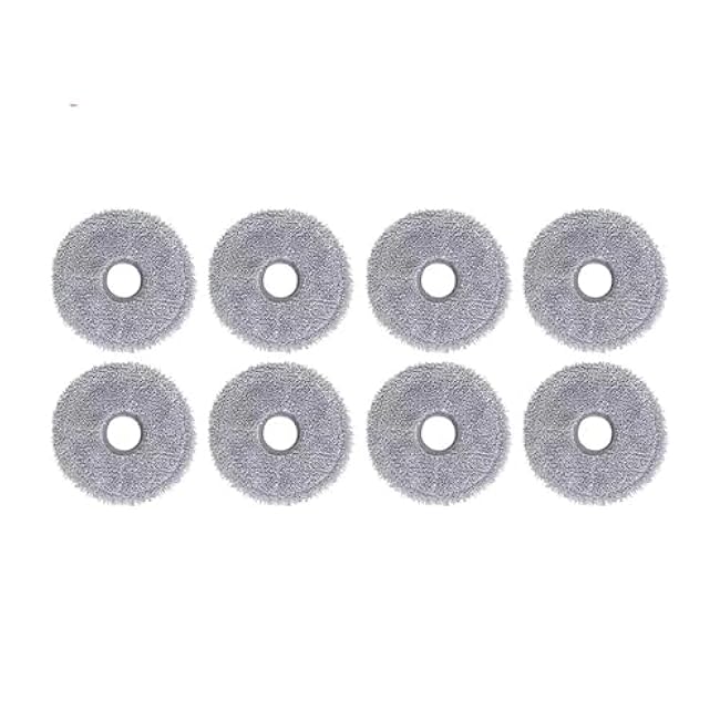 Compatible for xiaomi S20+ / S20 Plus / B108GL Robot Vacuum Cleaner Spare Parts mop Cloth pad(8pcs)