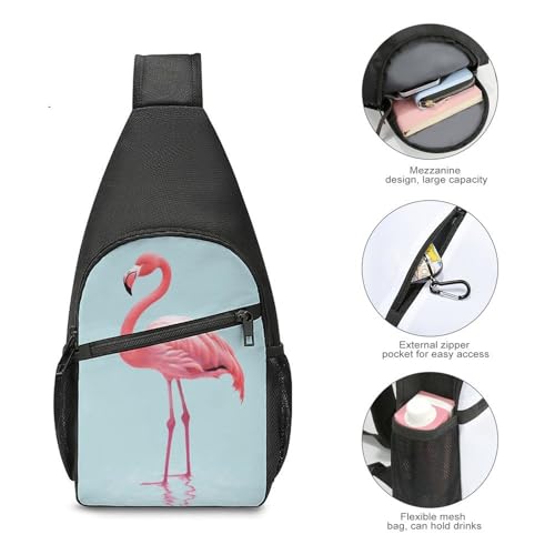 Bolso tipo sling para pecho estilo casual para viaje y senderismo miniatura 5