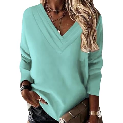 Sweatshirt OMZIN Femme Vert Clair Cover