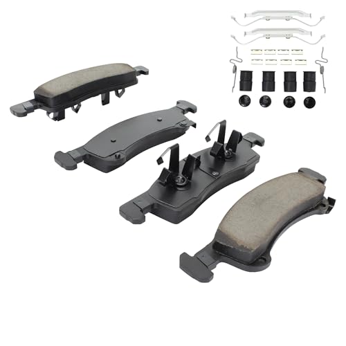 Image of QUALITY-BUILT Front Ceramic Brake Pads, Premium 1001-0934C, Compatible with 2003-2006 Ford /Lincoln (Expedition,Navigator)