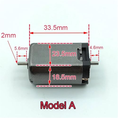 Moteur rotor 5 pôles de haute précision mécanique à double axe - 2