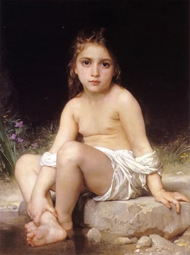 Tableaux Moderne Toile Décor de Haute Précision Bouguereau Art Classique