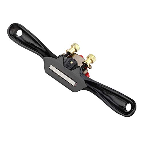 Foto von verstellbares flaches Spokeshave-Holzhobel-Tischlerhandwerkzeug,Schweifhobel, Holzbearbeitung Einstellbar Schneiden Kante Speiche Rasur Schabhobel Holz Handhobel
