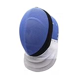 🤺Casco da scherma in lamina realizzato in rete di acciaio inossidabile di alta qualità, rivestimento interno super morbido, può essere facilmente smontato for una facile pulizia e rimozione dell'odore di sudore