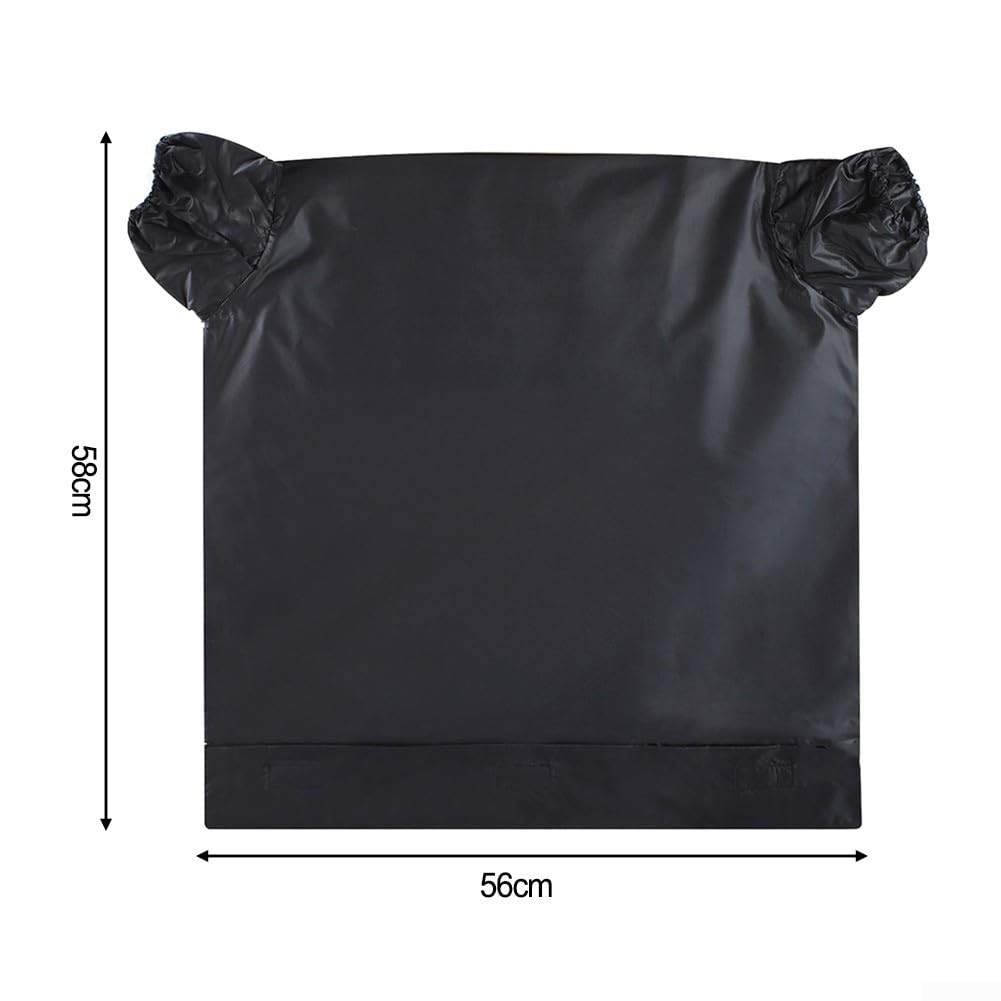 Borsa spaziosa e leggera per camera oscura, perfetta per lo sviluppo e il caricamento di pellicole (nero M)