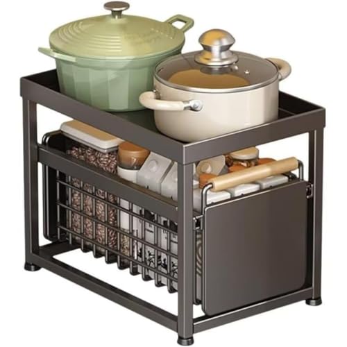 Raineed VN[XChbNXCh[bNʑ䉺[eʃXꌄԎ[H[ȃXy[XXCho (39*24.5*25.5cm,ubN)