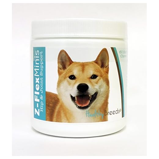Healthy Breeds Shiba Inu Z-Flex Minis Hip and Joint Support Soft Chews 60 Count