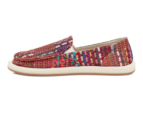 Image of Sanuk Womens Donna Soft Top Hemp Loafers | Womens Shoes | Slip On Shoes for Women | Women's Slip-on Loafers | Memory Foam Footbed
