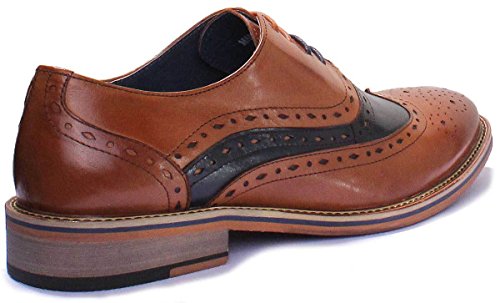 Justin Reece England Mark, scarpe da uomo in pelle...