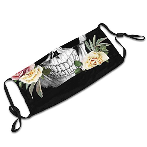 Wrdest Flowers In The Skull Skull Mask Face Mask Fashion Scarf Reusable Balaclavas For Men Women #TOP5