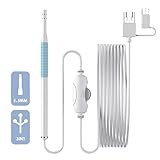 Ear Wax Removal Personal Care USB Ear Camera,Nose Camera, Throat Camera, Skin Camera for Kids, Adults, Pet,Compatible with Androids & Windows & Macs,NOT for iPhone/iPad