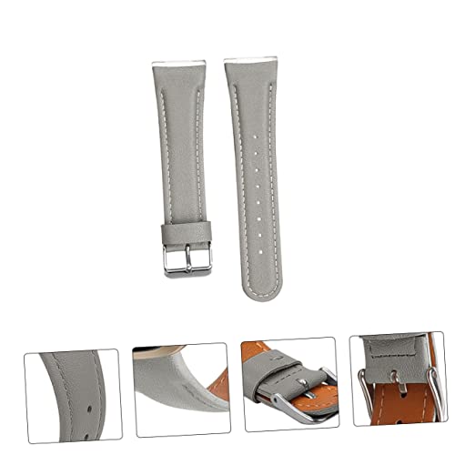 Correa de cuero para reloj inteligente compatible con pulsera inteligente NUOBESTY 2