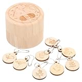 Marqueurs de crochet – ces marqueurs de crochet permettent de repérer les erreurs à corriger et de suivre votre progression grâce à des anneaux marqueurs de mailles et des marqueurs de tricot circulaires sculptés