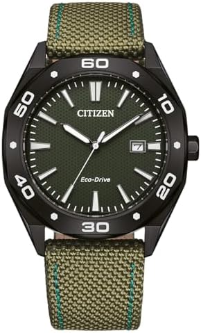 CITIZEN Eco-Drive Solar herenhorloge met 40 mm diameter